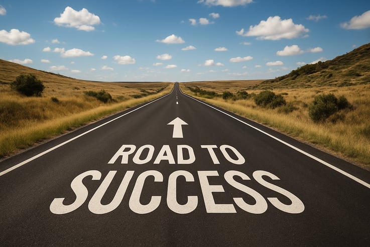 road to success