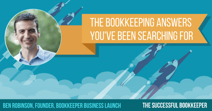 Ben Robinson, Bookkeeper Business Launch Founder