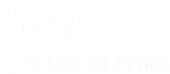 Pure Bookkeeping Logo White