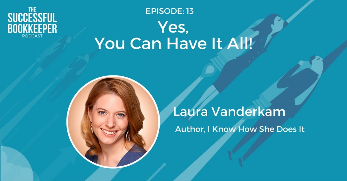 Laura Vanderkam, the author of I Know How She Does It