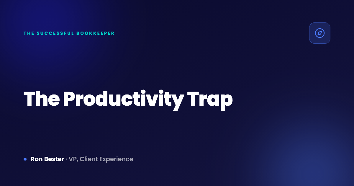 The Productivity Trap