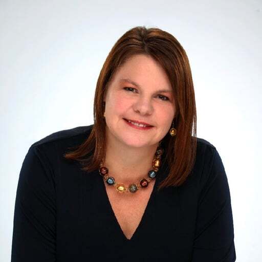 Michelle Bomberger with Sage ad