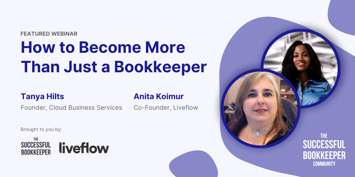 How To Become More Than Just A Bookkeeper Webinar